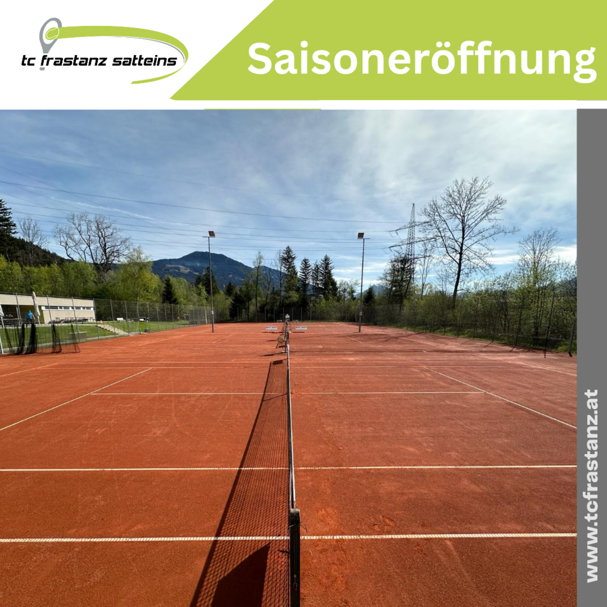 Die Plätze sind eröffnet