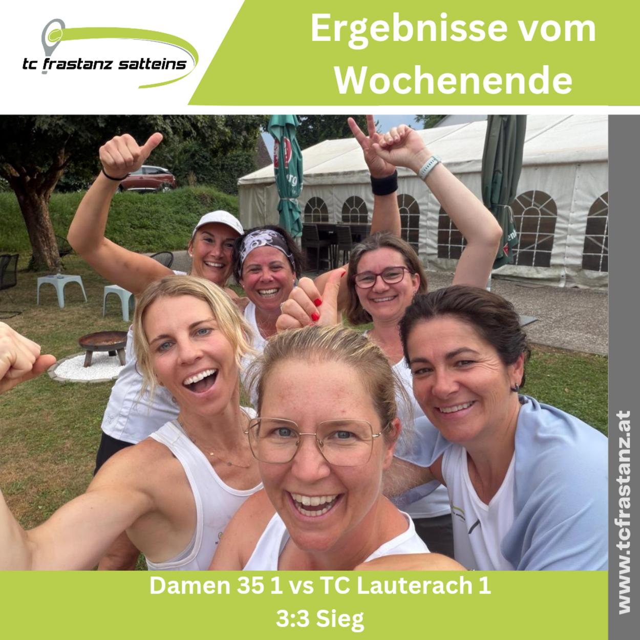 Die Ergebnisse vom Wochenende 